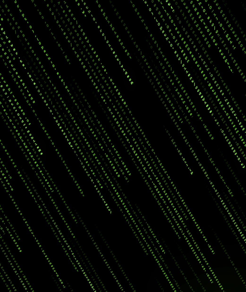 Source code lines as visual background